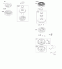 Viking B & S 21. . . 217802-3130-B1 Spareparts H - Schwungrad