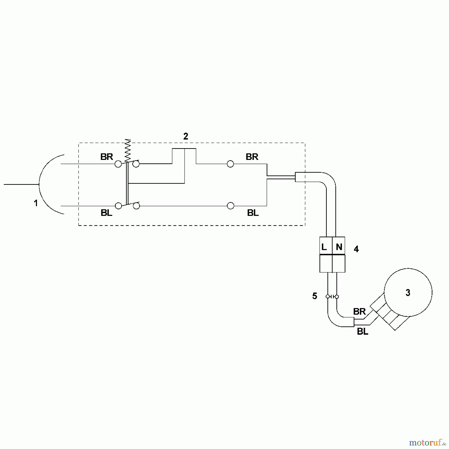  Viking Rasenmäher Elektrorasenmäher ME 339 C G - Schaltplan ME 339.0 C