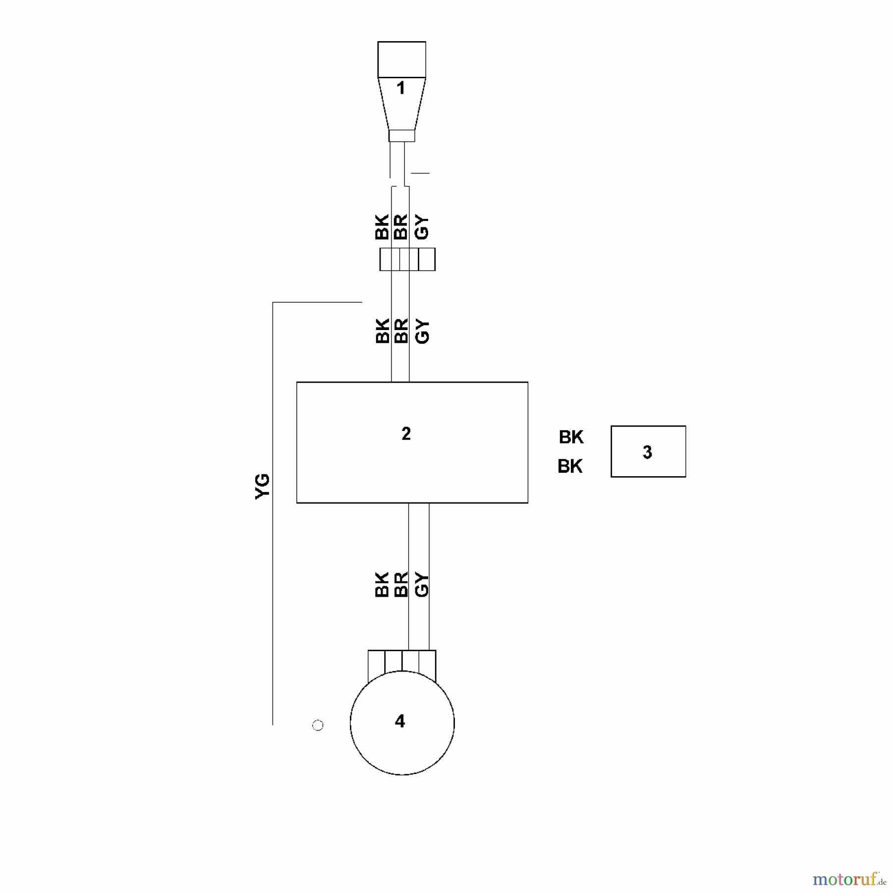  Viking Häcksler Elektro GE 375.1 H - Schaltplan GE 375.1