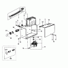 Viking Benzin AB 4099 SE Spareparts G - Batteriekasten