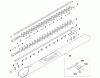 Viking Heckenscheren Elektro HE 615, HE 715 Spareparts D - Schneidsystem
