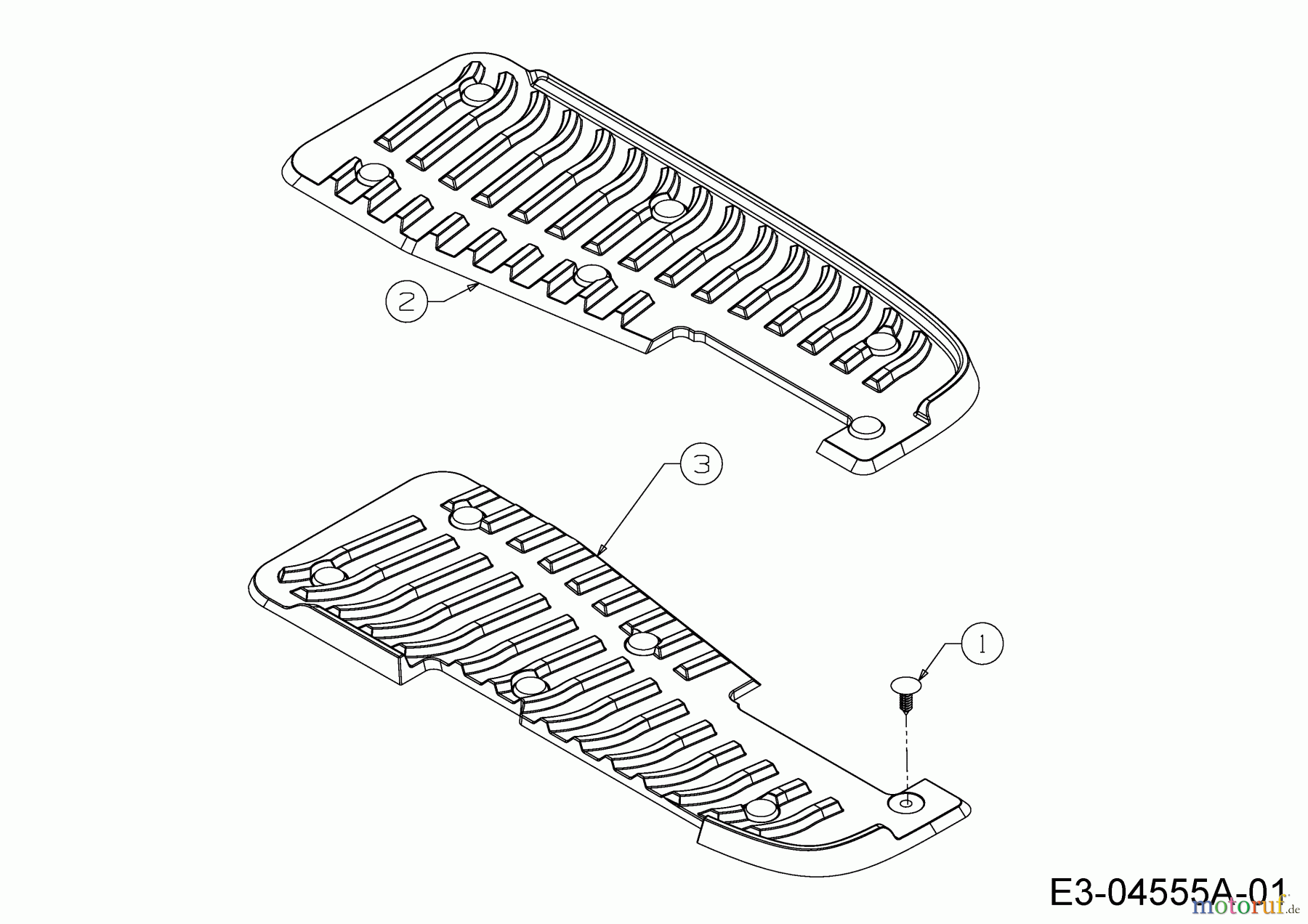  Massey Ferguson Lawn tractors MF 38-16 SD 13AG91CF695  (2011) Foot pad