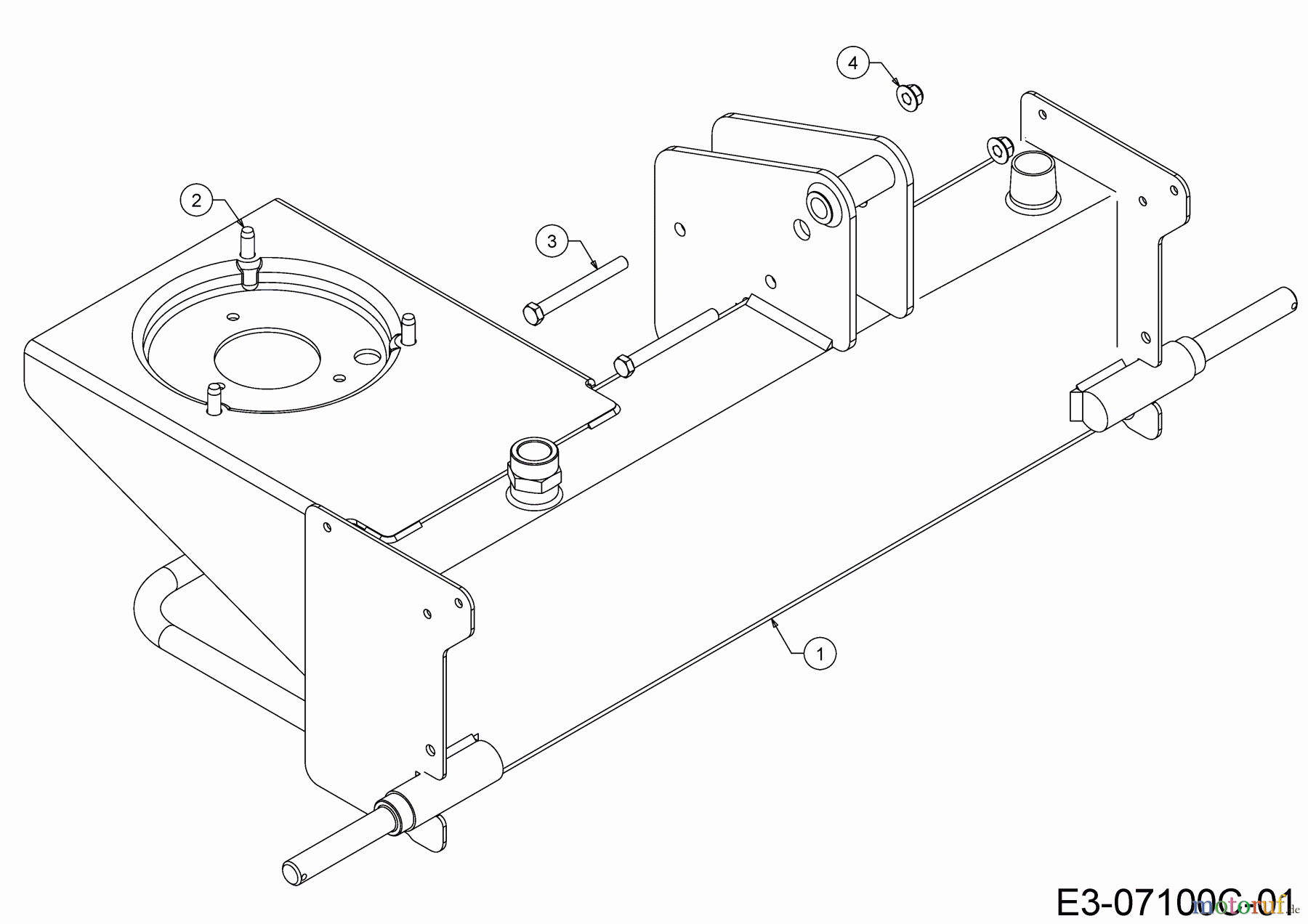  MTD Log splitter LS 550 24AI550C678 (2019) Oil tank