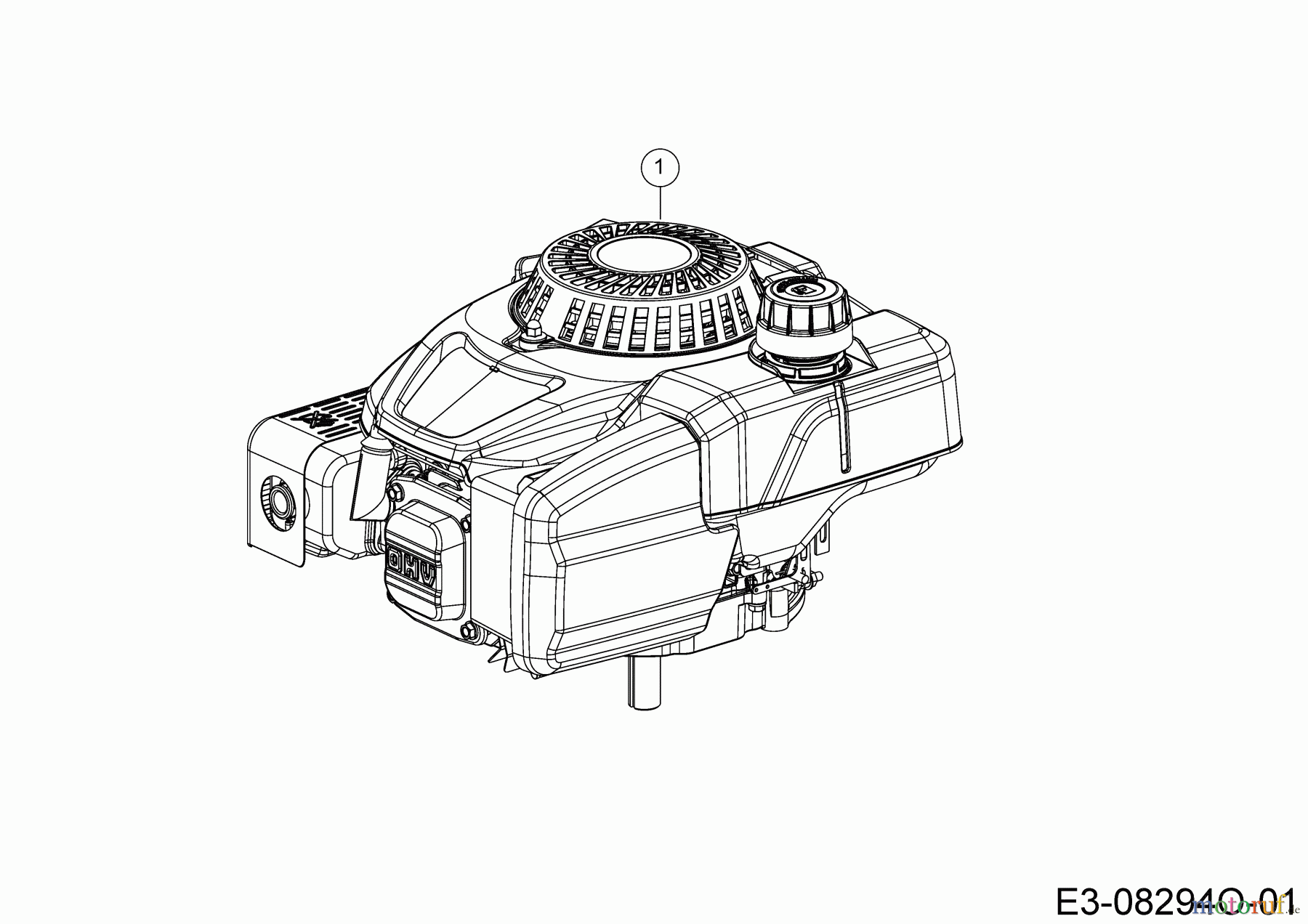  Bricolage Lawn tractors INV R10576 LB 13AC26JD648 (2019) Engine