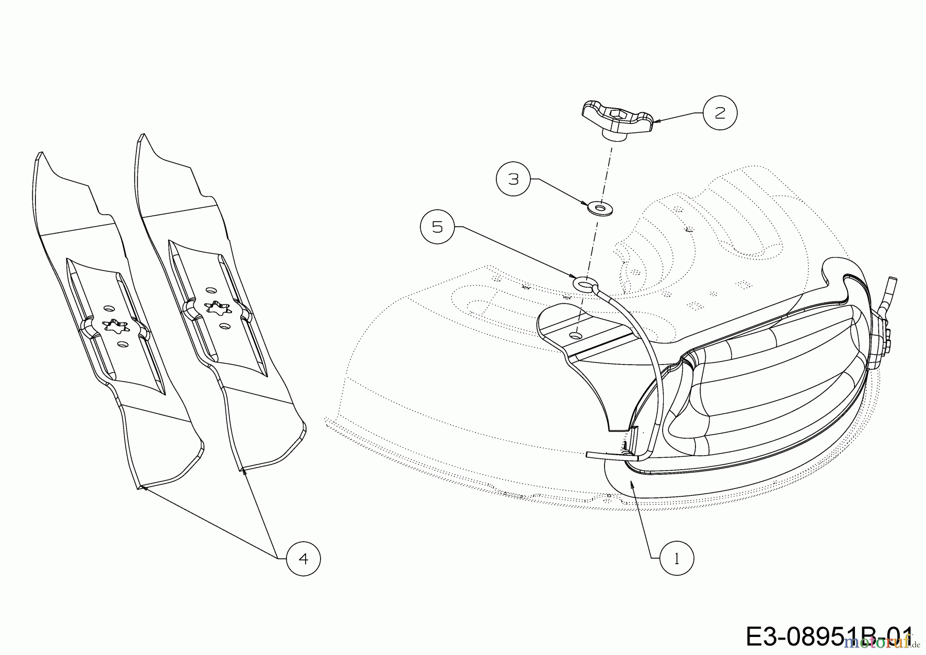  MTD Zero Turn Z 170 DH 17AMCACS678  (2019) Mulch kit