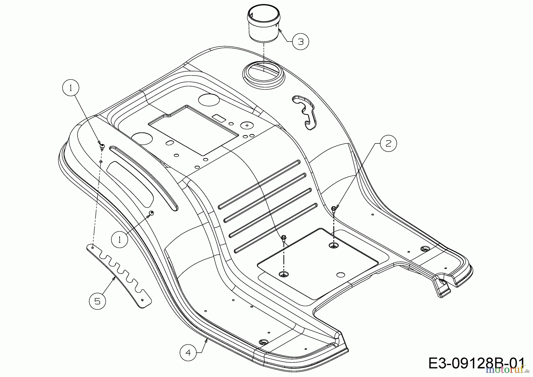  MTD Lawn tractors LT 96 EXT 13H276KF682  (2020) Fender