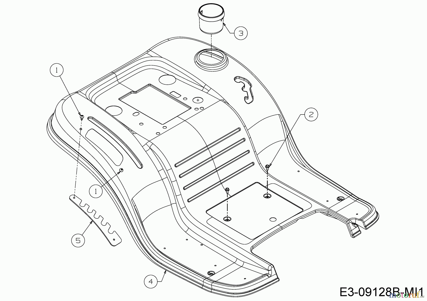  Verts Loisirs Lawn tractors VL 96 T 13A776KF617  (2020) Fender