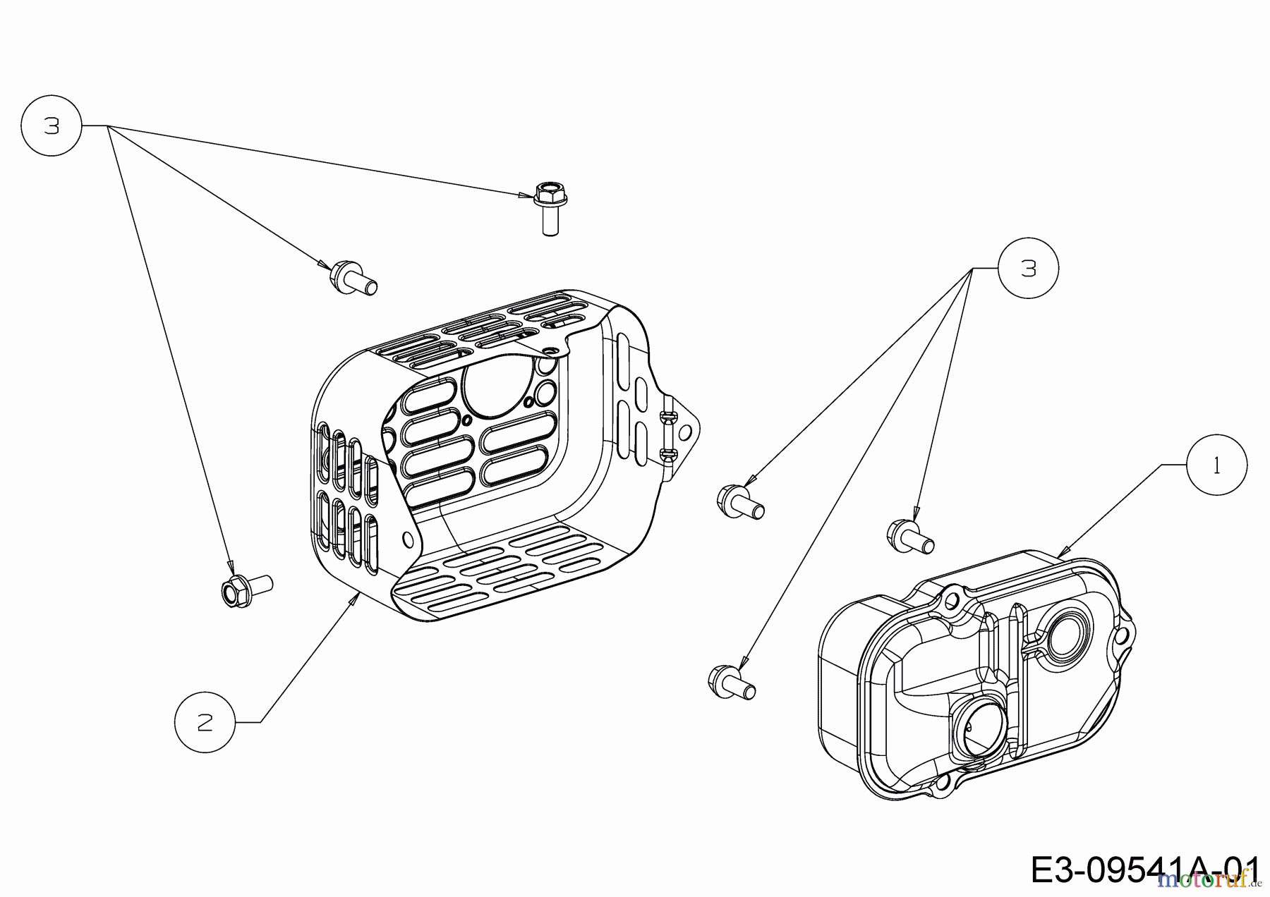  MTD-Engines Vertical 1P57NH 752Z1P57NH  (2018) Muffler