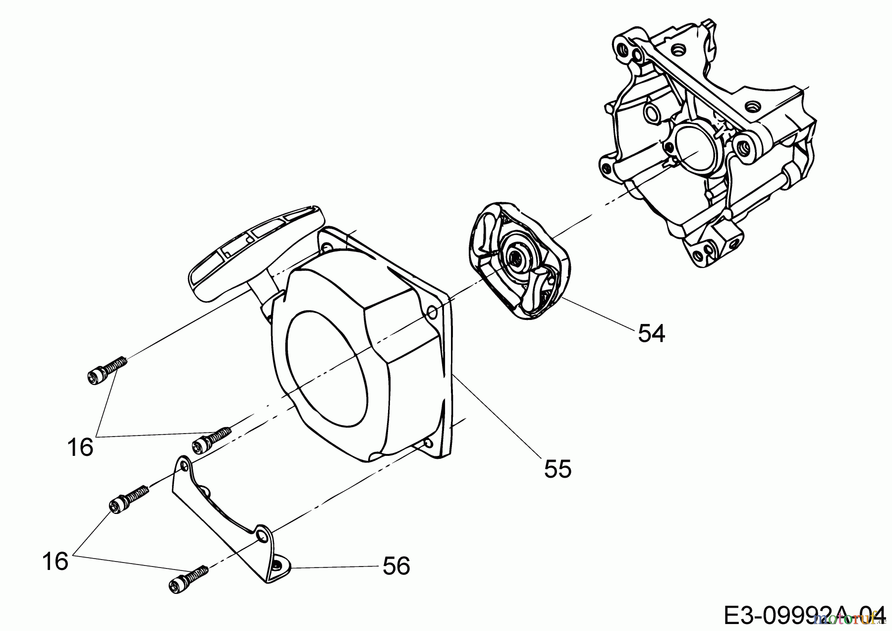  MTD Brush cutter Smart BC 33 D 41ATG1K-678  (2020) Recoil starter