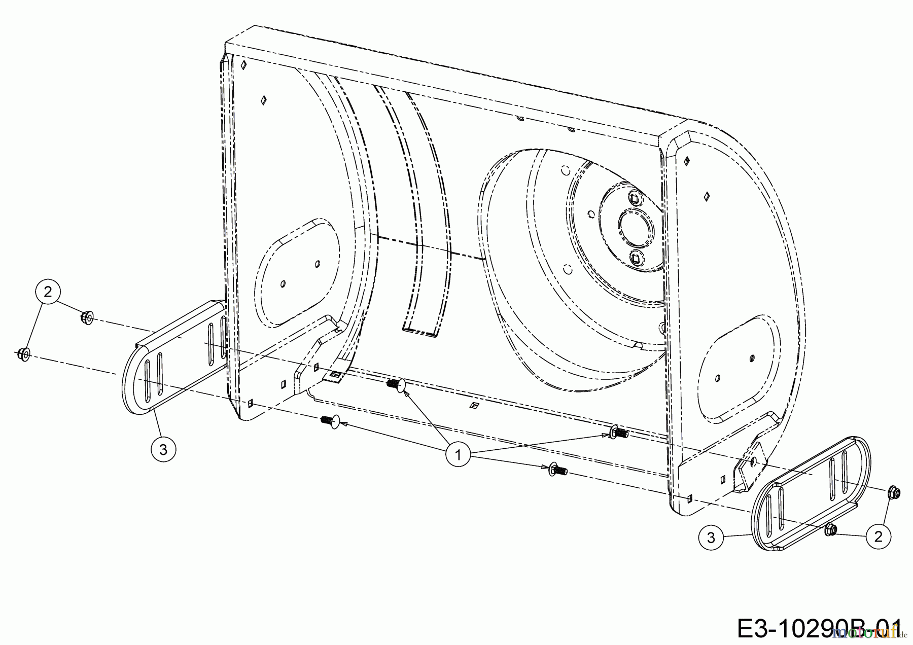  MTD Snow throwers Optima ME 66 T 31BY7FT3678  (2021) Slide shoe