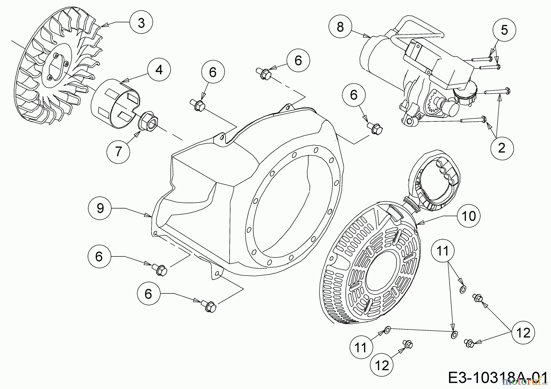  MTD-Engines Horizontal 683-WHA 752Z683-WHA  (2020) Electric starter, Recoil starter