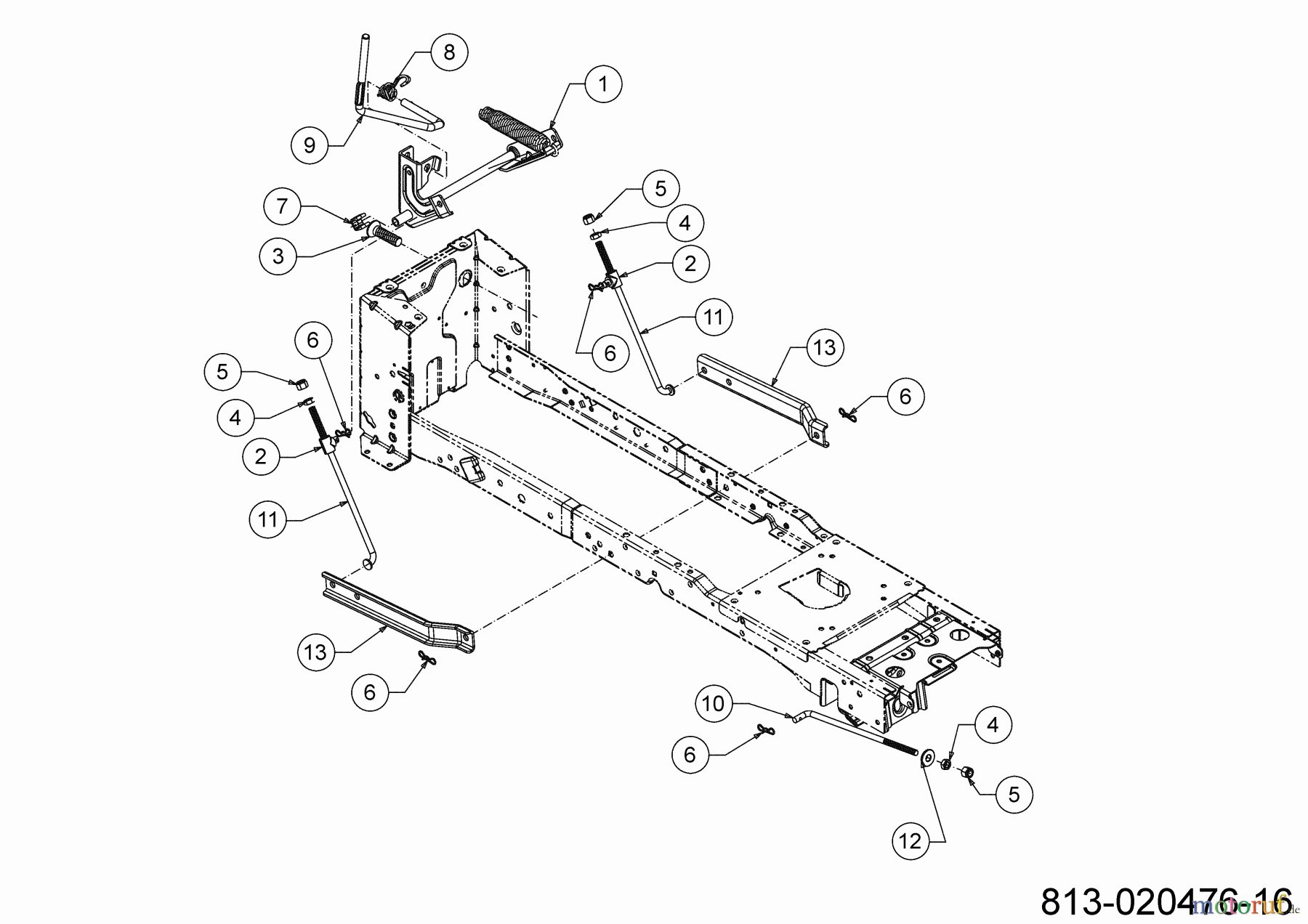  Verts Loisirs Lawn tractors VL 117 H 13BTA1KT617 (2022) Deck lift