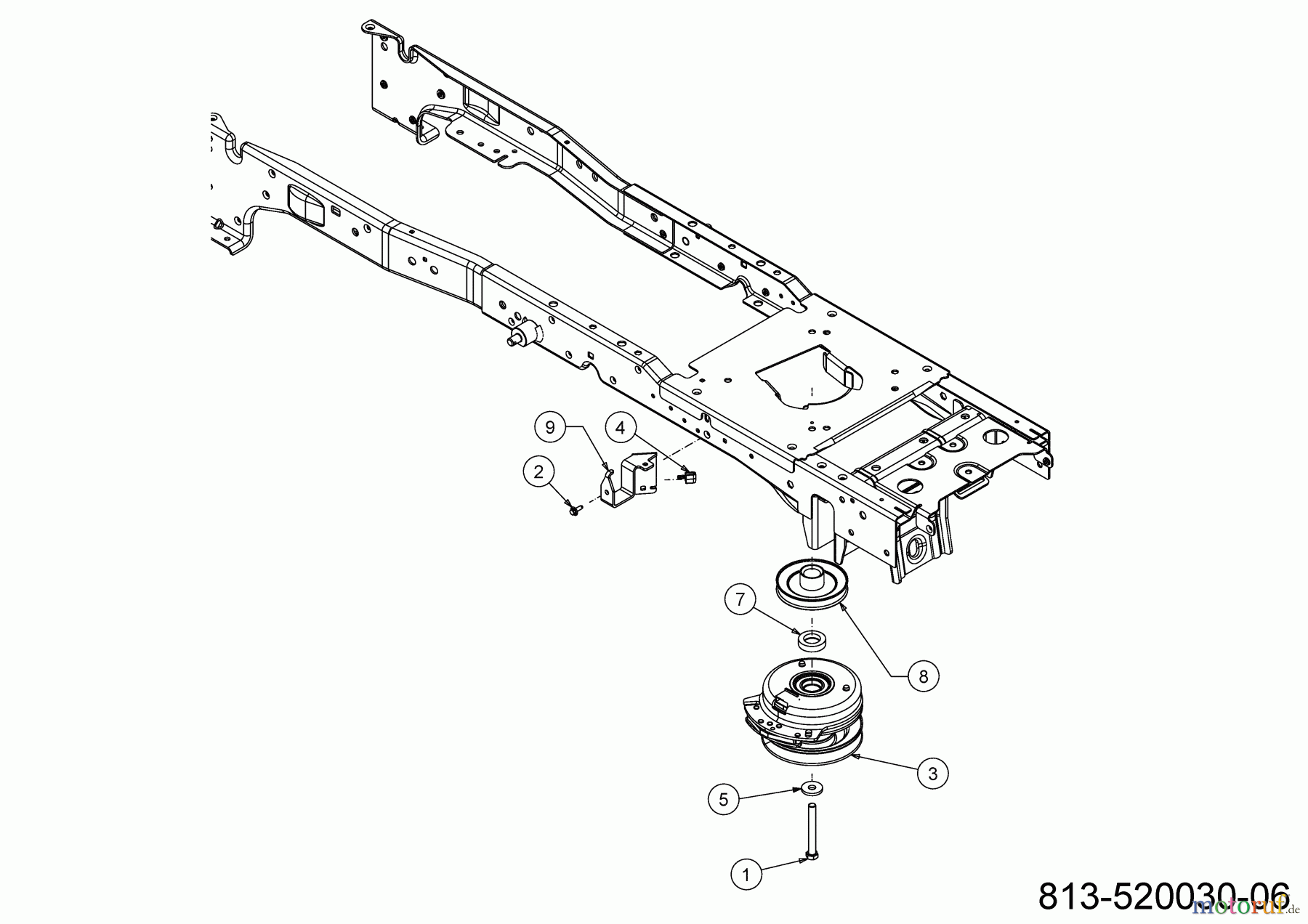  Gartenland Lawn tractors GL 22.0/106 H 13CAA1KR640 (2022) Electric clutch, Engine pulley