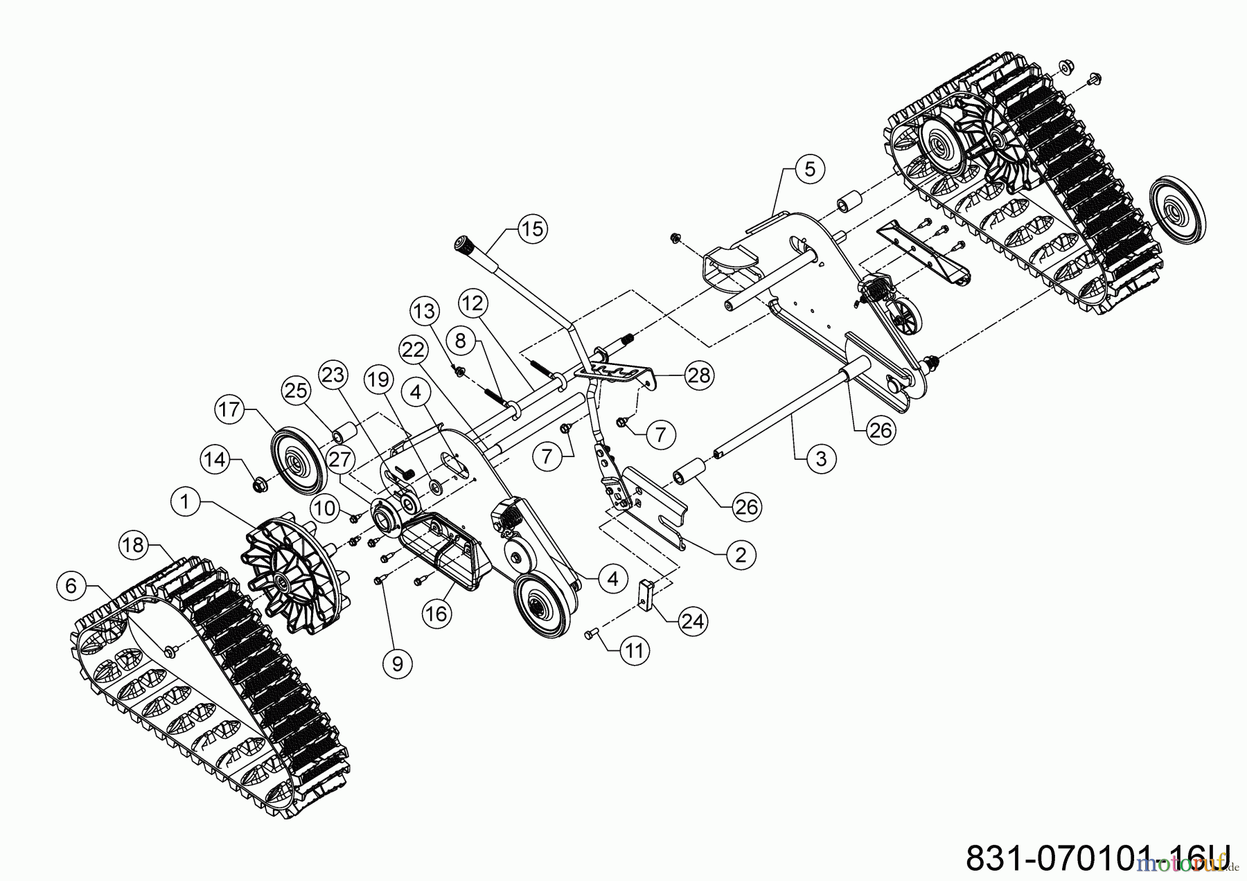  MTD Snow throwers Optima ME 66 T 31AY7FS3678 (2023) Track drive