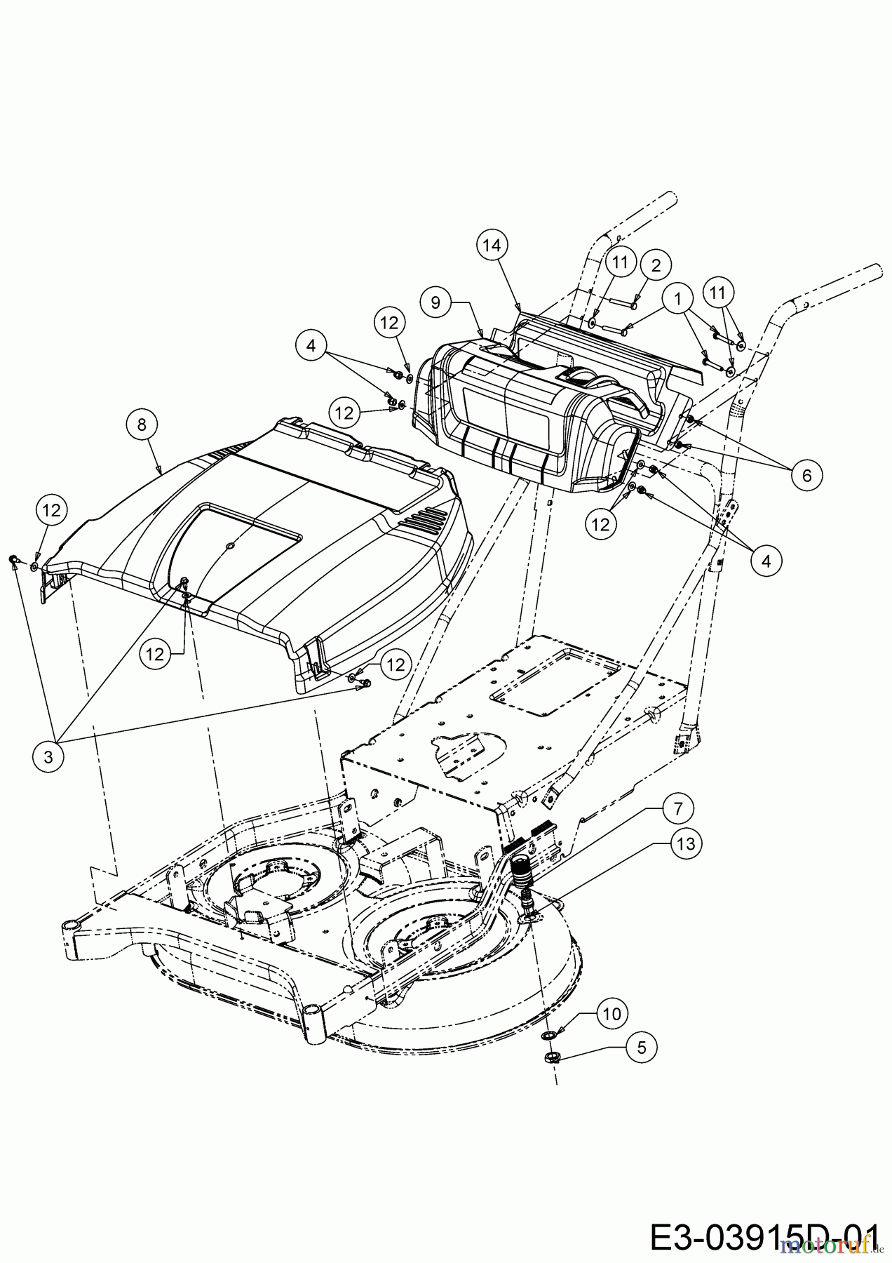  Cub Cadet Petrol mower self propelled XM3 KR84ES 12AE764U603 (2019) Dashboard