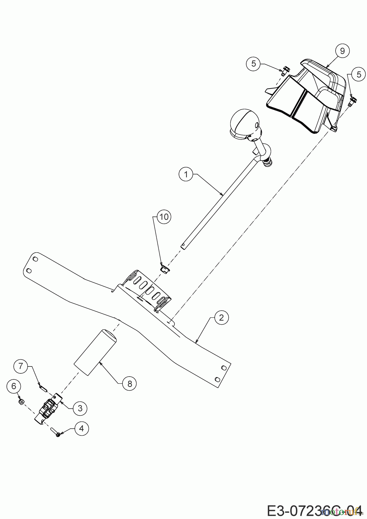  Cub Cadet Snow throwers 221 LHP 31AR2T6D603  (2020) Chute rotation linkage
