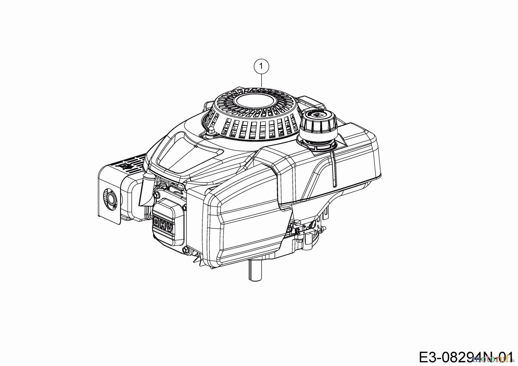  Cub Cadet Lawn tractors LR2 FR60 13B521SC603  (2020) Engine