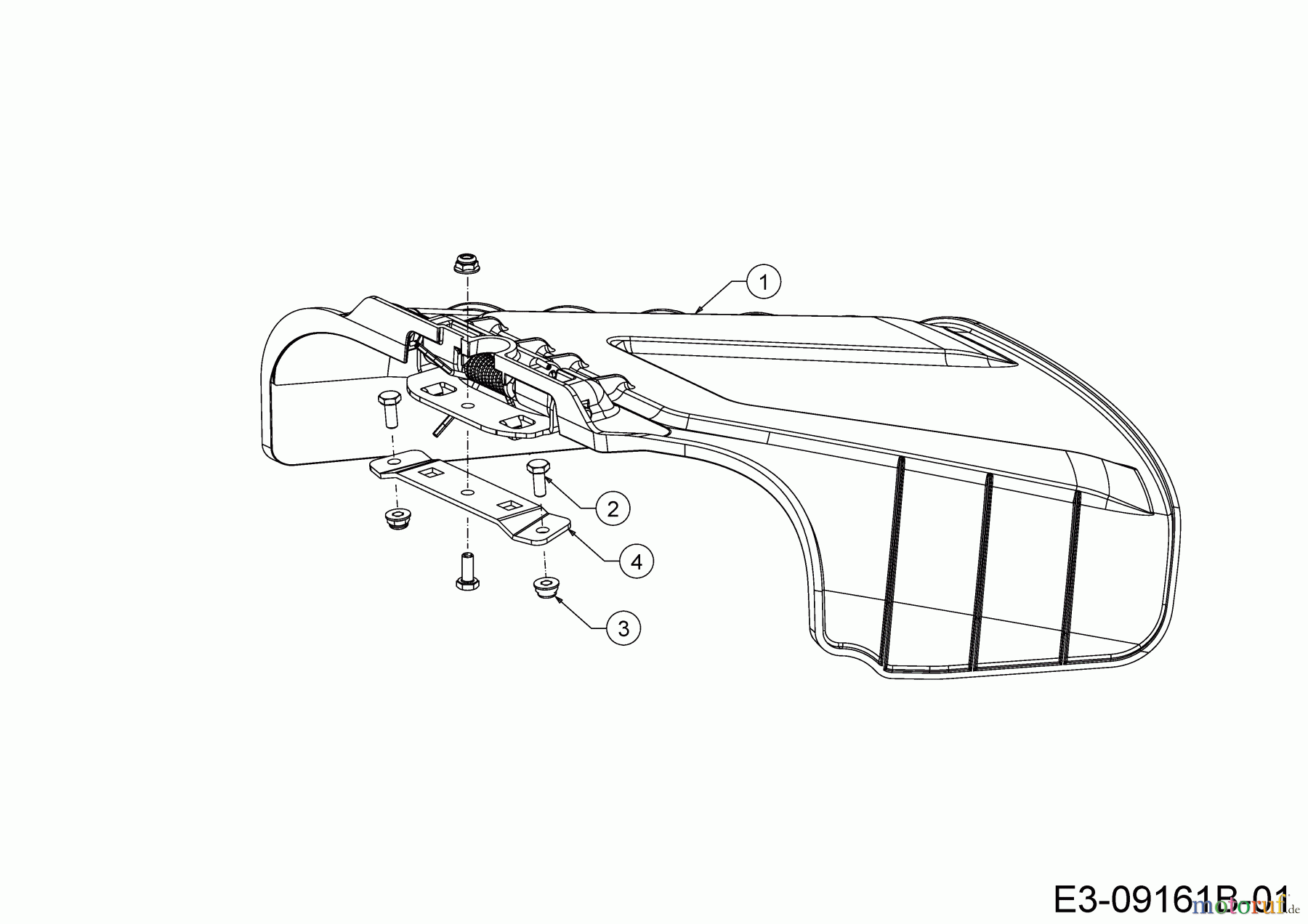  Cub Cadet Zero Turn XZ5 L107 17AAEACS603 (2020) Deflector