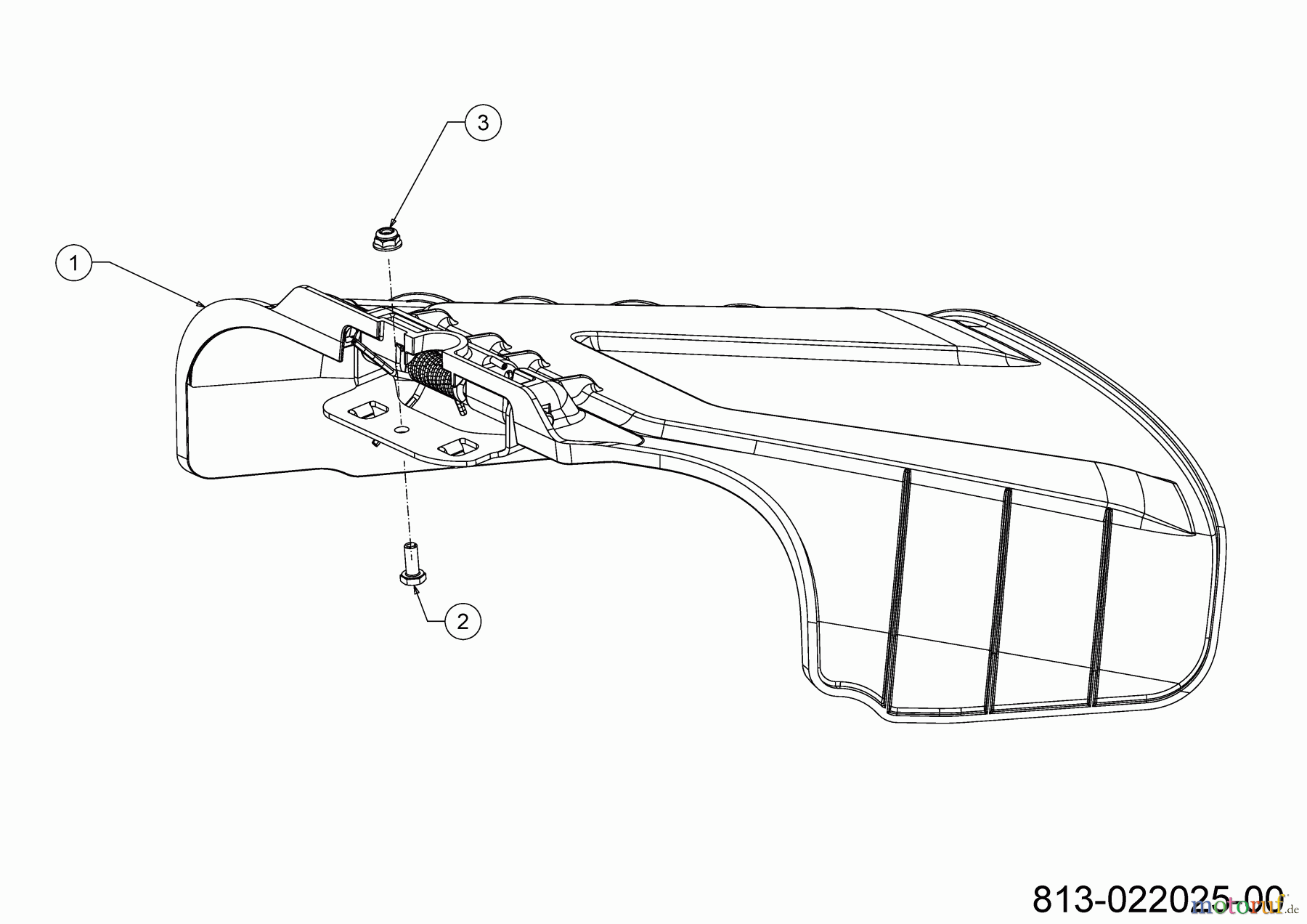  Cub Cadet Zero Turn XZ5 L107 17BAEACS603 (2023) Deflector