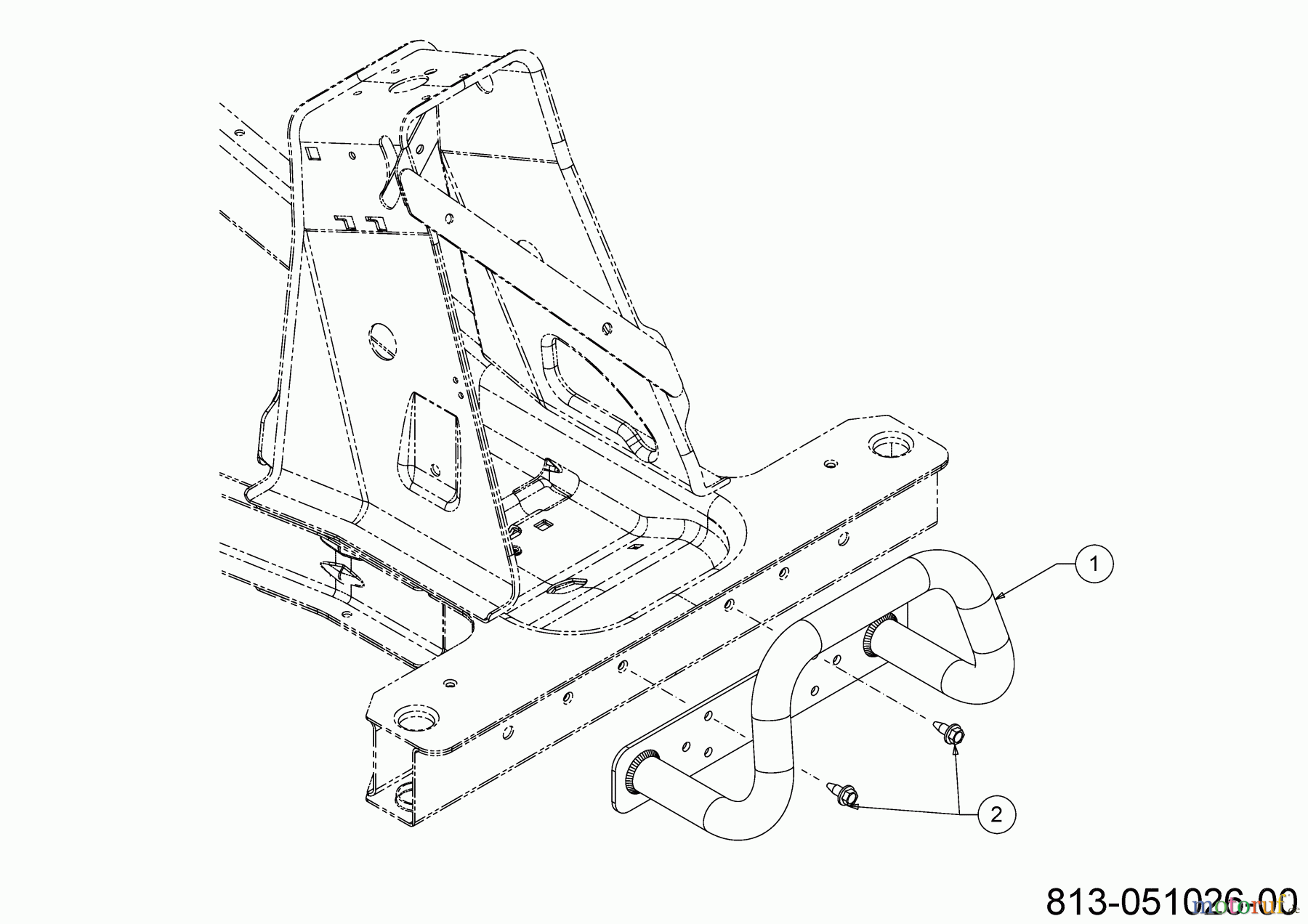  Cub Cadet E-Lawn tractors LR2 ES76 33BA27JD603 (2023) Bumper