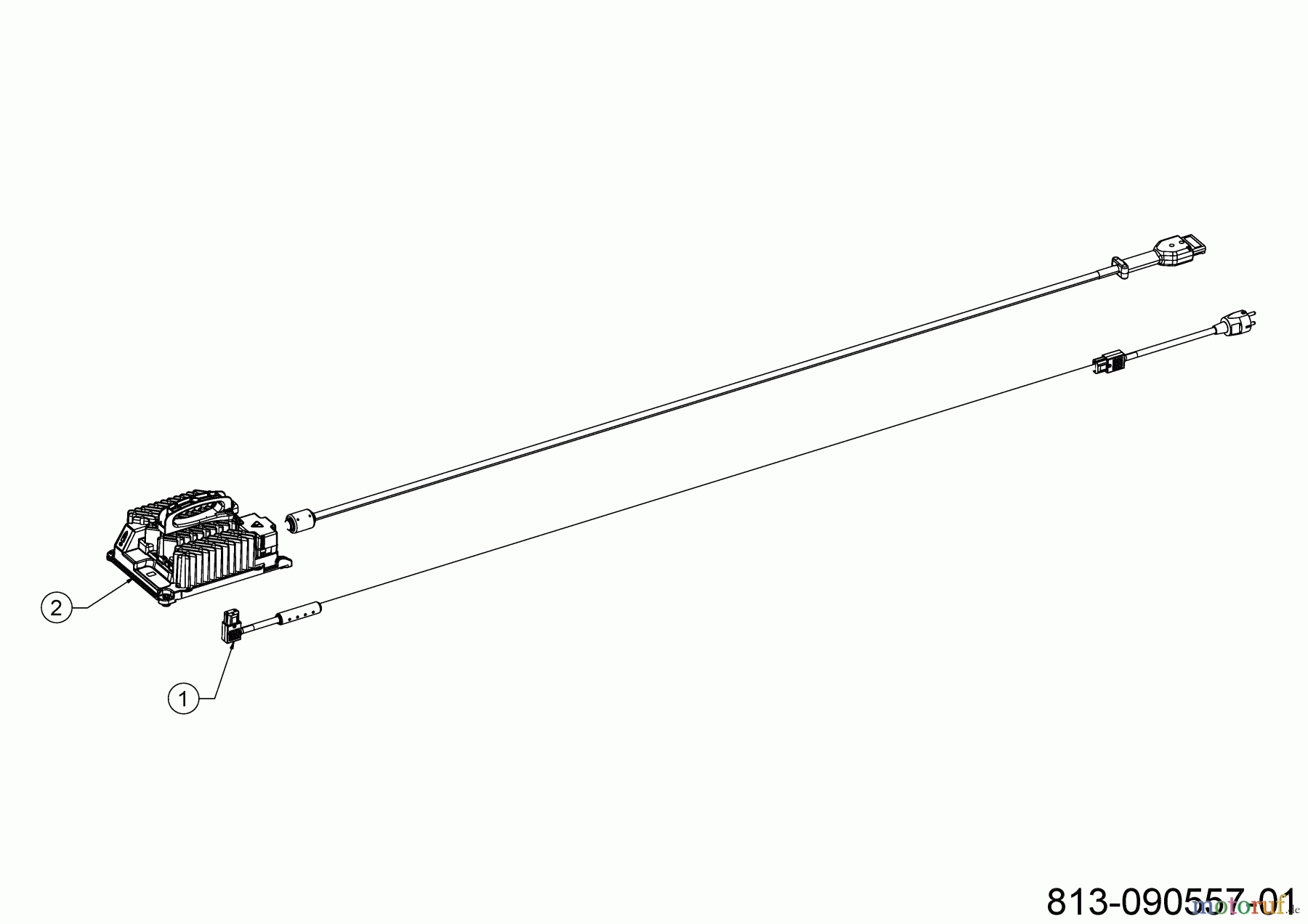  Cub Cadet E-Lawn tractors XT2 ES107 33ABA7CS603 (2021) charger