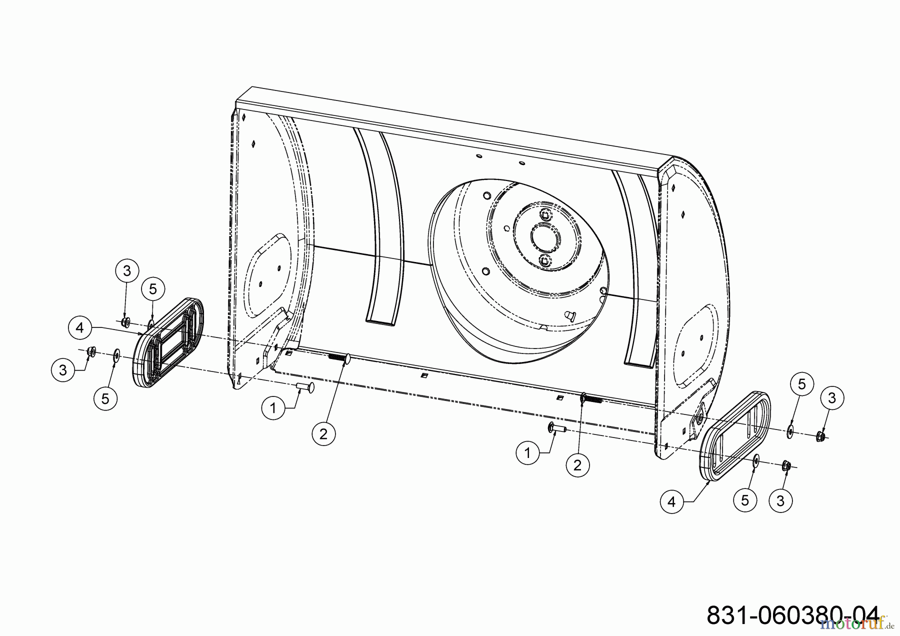  Cub Cadet Snow throwers XS3 76 TDE 31AY7EVZ603 (2024) Slide shoe