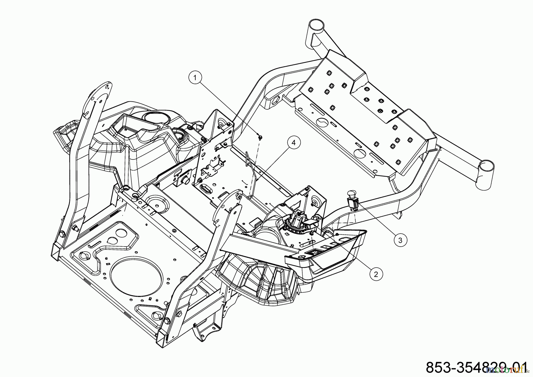  Cub Cadet Zero Turn XZ7 L152I ULTIMA 47ATAHA8603 (2022) Electric parts