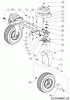 Cub Cadet XZ3 122 47AIDGHB603 (2022) Spareparts Front axle