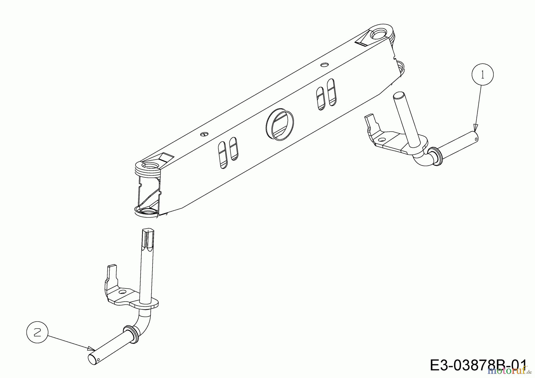  Cub Cadet Lawn tractors LT1 NS96 13AB77DF603 (2022) Axles