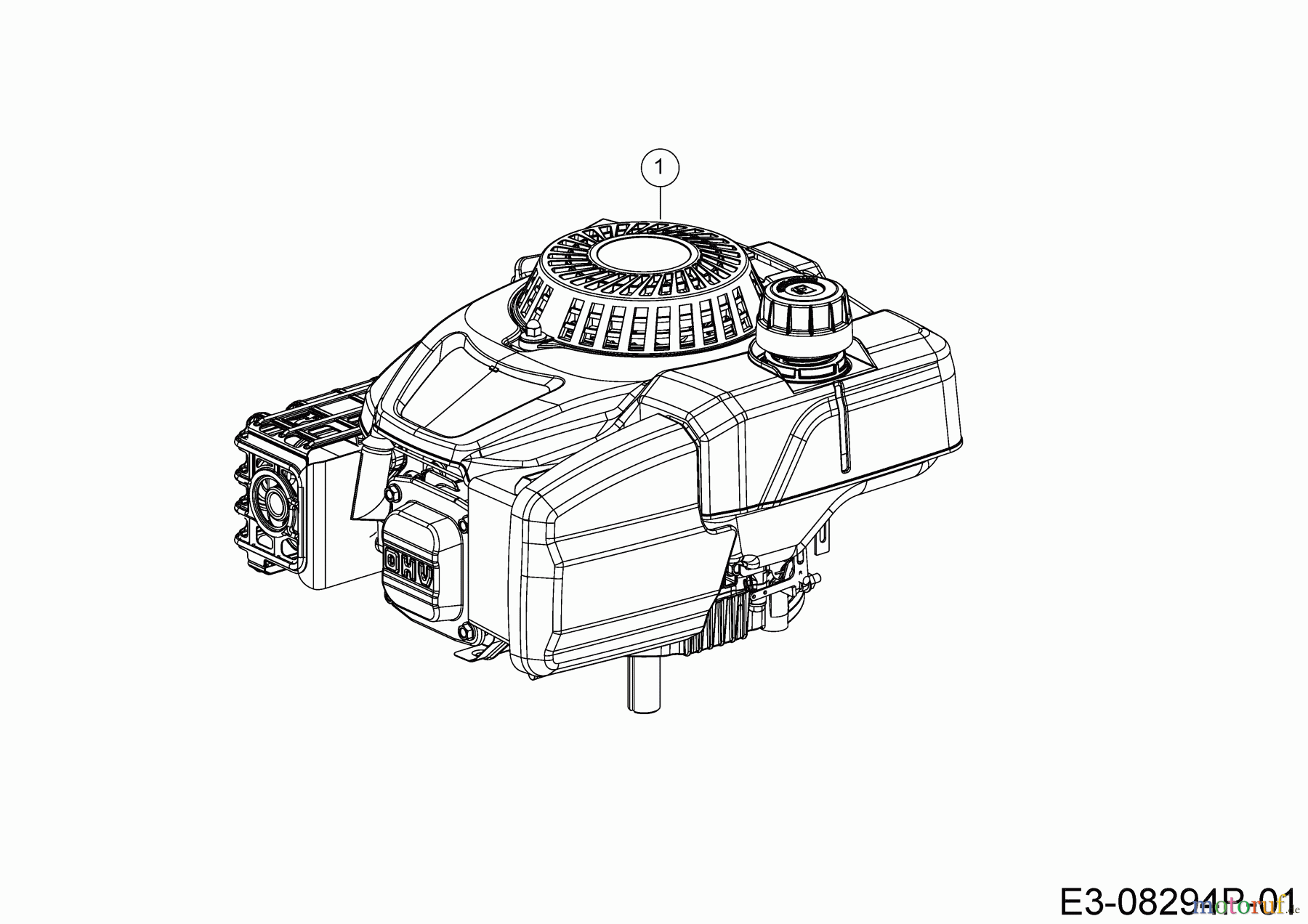  Cub Cadet Lawn tractors LR2 NR76 13AB21HD603 (2021) Engine