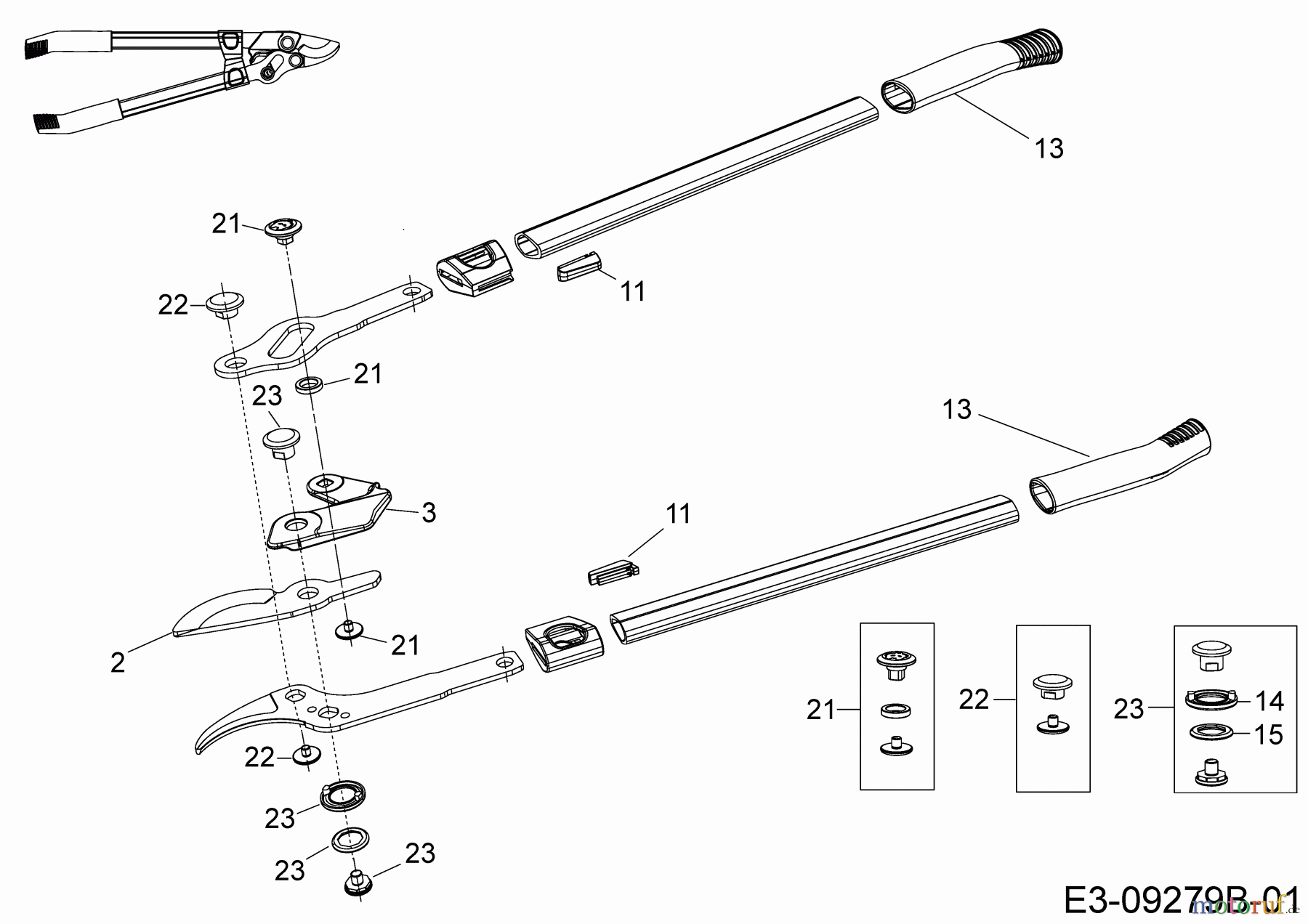  Wolf-Garten Loppers Power Cut RR 650 73CGA004650  (2021) Basic machine