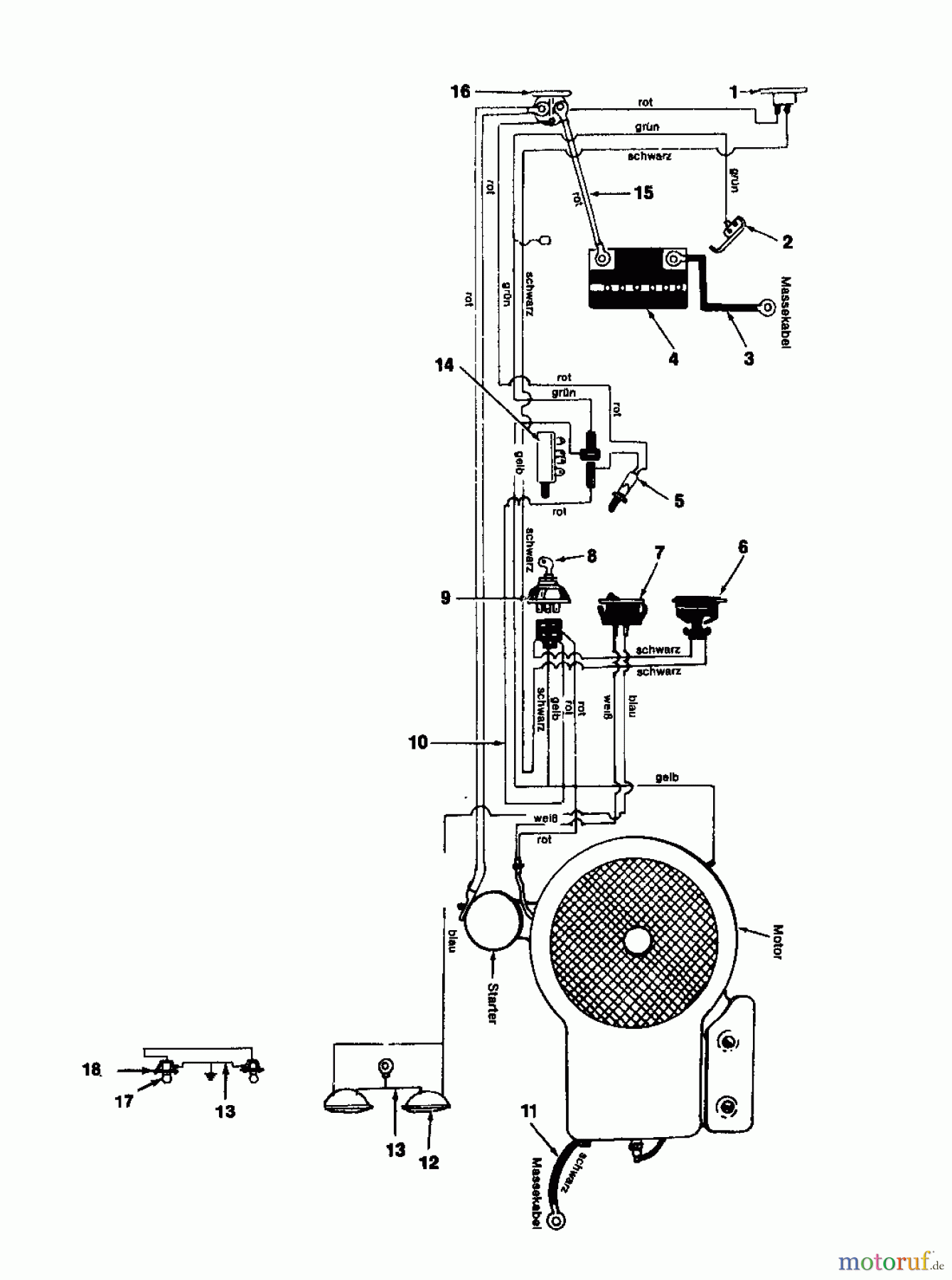  Super Lawn tractors Super 1196 137-6320  (1987) Wiring diagram