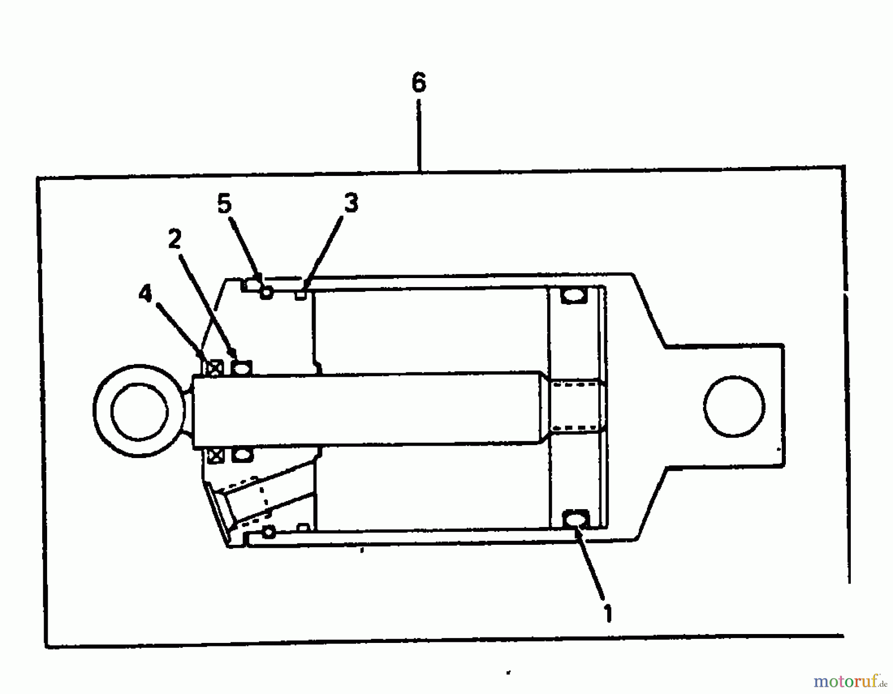  Cub Cadet Compact tractors 1772 1772  (1989) Cylinder hydraulic