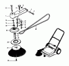 Gutbrod B 77 02067.03 (1993) Spareparts Side broom