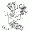 Gutbrod RSB 110-16 H 00097.02 (1994) Spareparts Frame, Seat, Fender