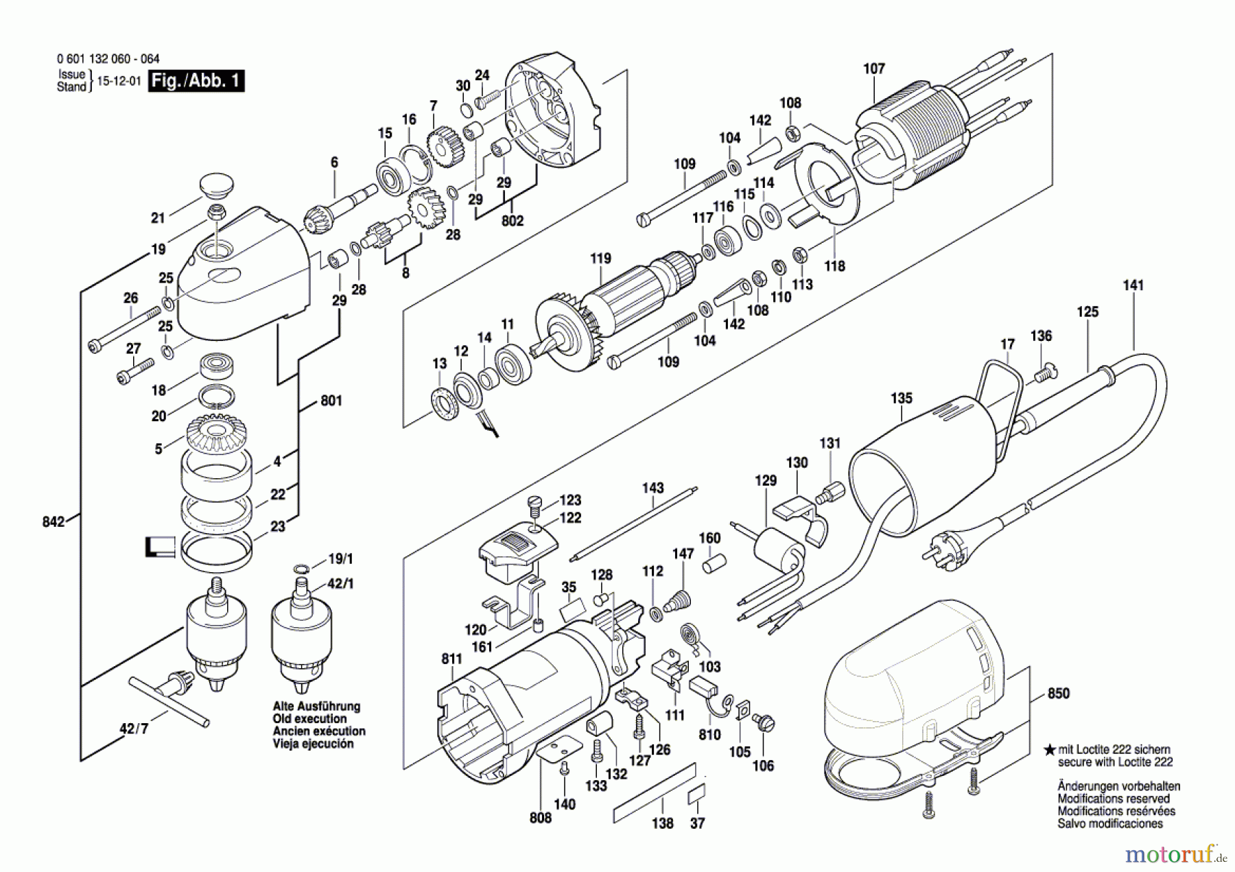  Bosch Werkzeug Winkelbohrmaschine WB 10 Seite 1