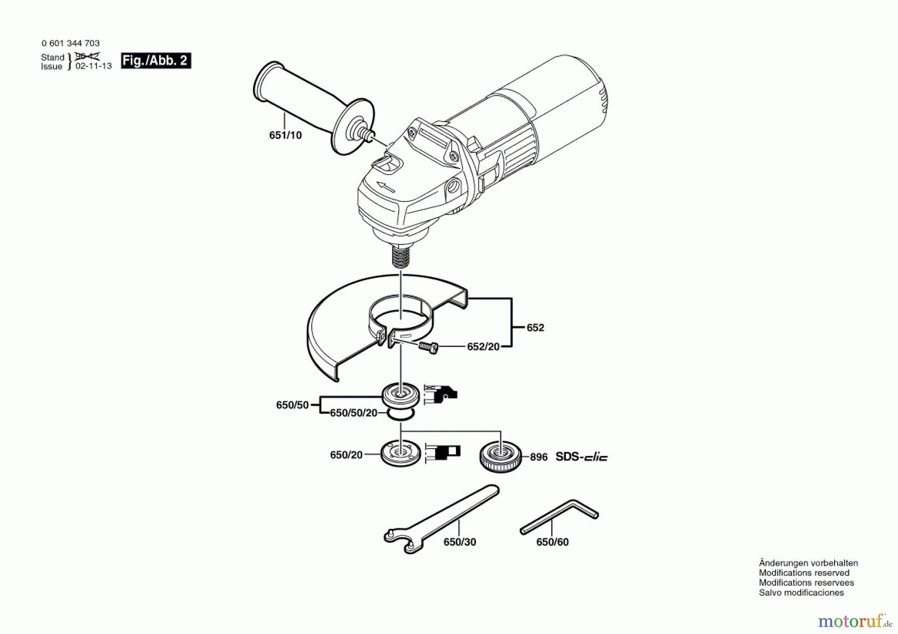  Bosch Werkzeug Winkelschleifer GWS 9-125 CE Seite 2