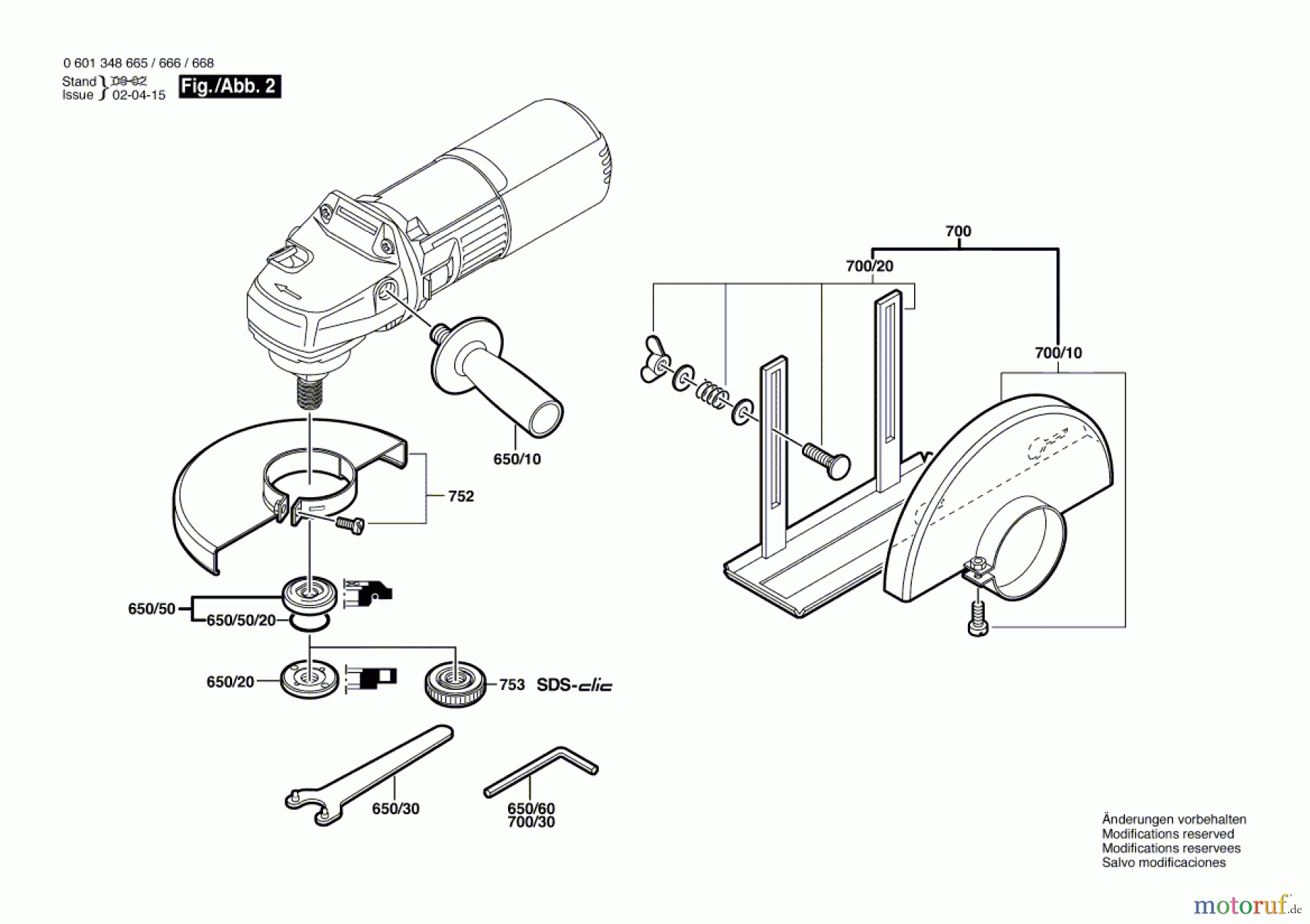  Bosch Werkzeug Winkelschleifer WS 125 S Seite 2