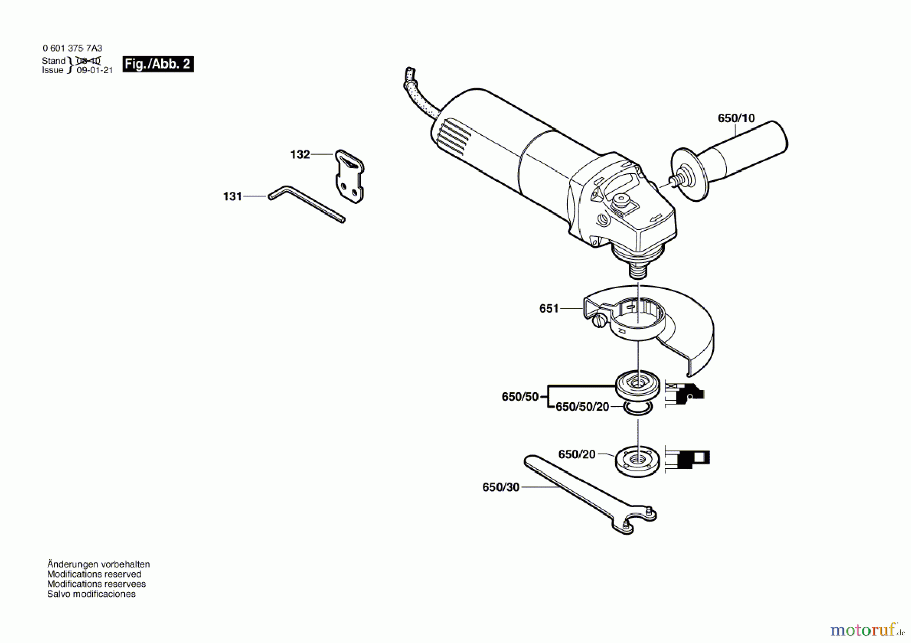  Bosch Werkzeug Winkelschleifer GWS 6-115 E Seite 2