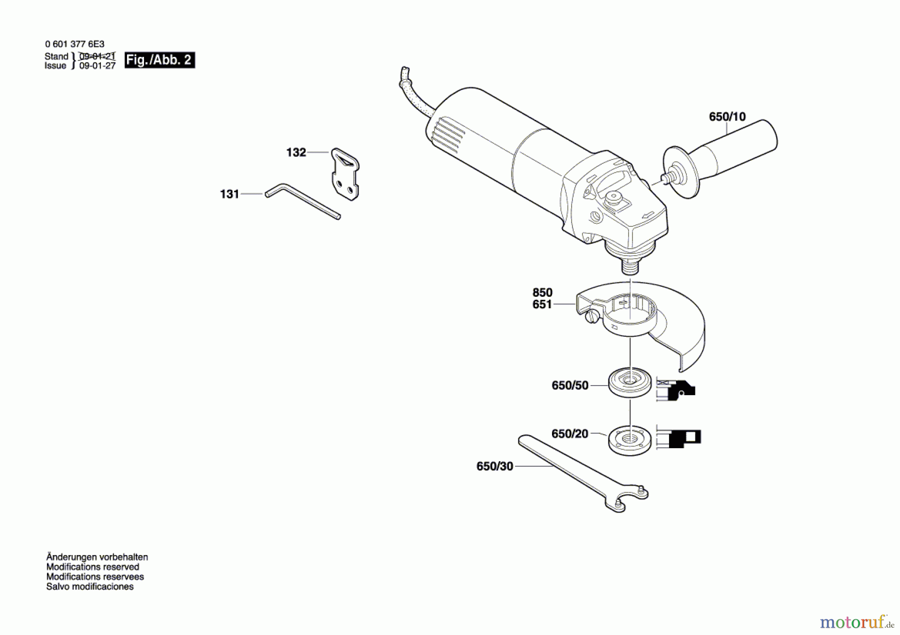  Bosch Werkzeug Winkelschleifer GWS 8-100 CE Seite 2
