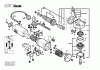 Bosch Winkelschleifer EWS 125-S Spareparts Seite 1
