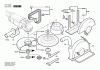 Bosch Winkelschleifer GWS 2000-18 J Spareparts Seite 2