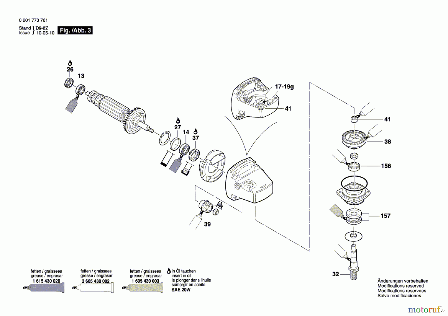  Bosch Werkzeug Betonschleifer GBR 14 CA Seite 3