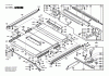 Bosch Tischkreissäge GTS 10 Spareparts Seite 1