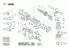 Bosch Flachkopfwinkelschleifer ---- Spareparts Seite 1