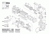 Bosch Flachkopfwinkelschleifer ---- Spareparts Seite 1