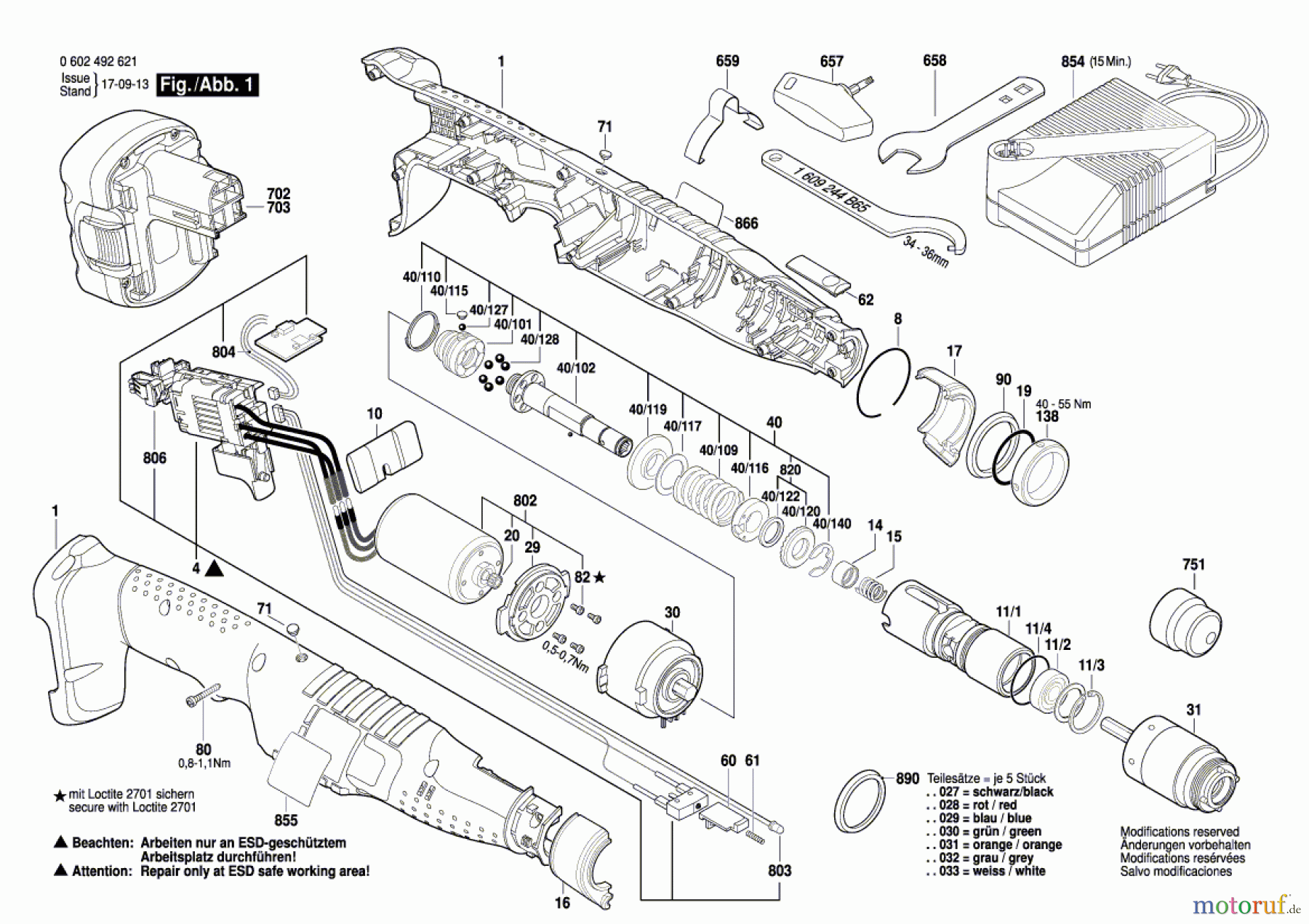  Bosch Akku Werkzeug Akku-Schrauber ANGLE EXACT 30-300 Seite 1