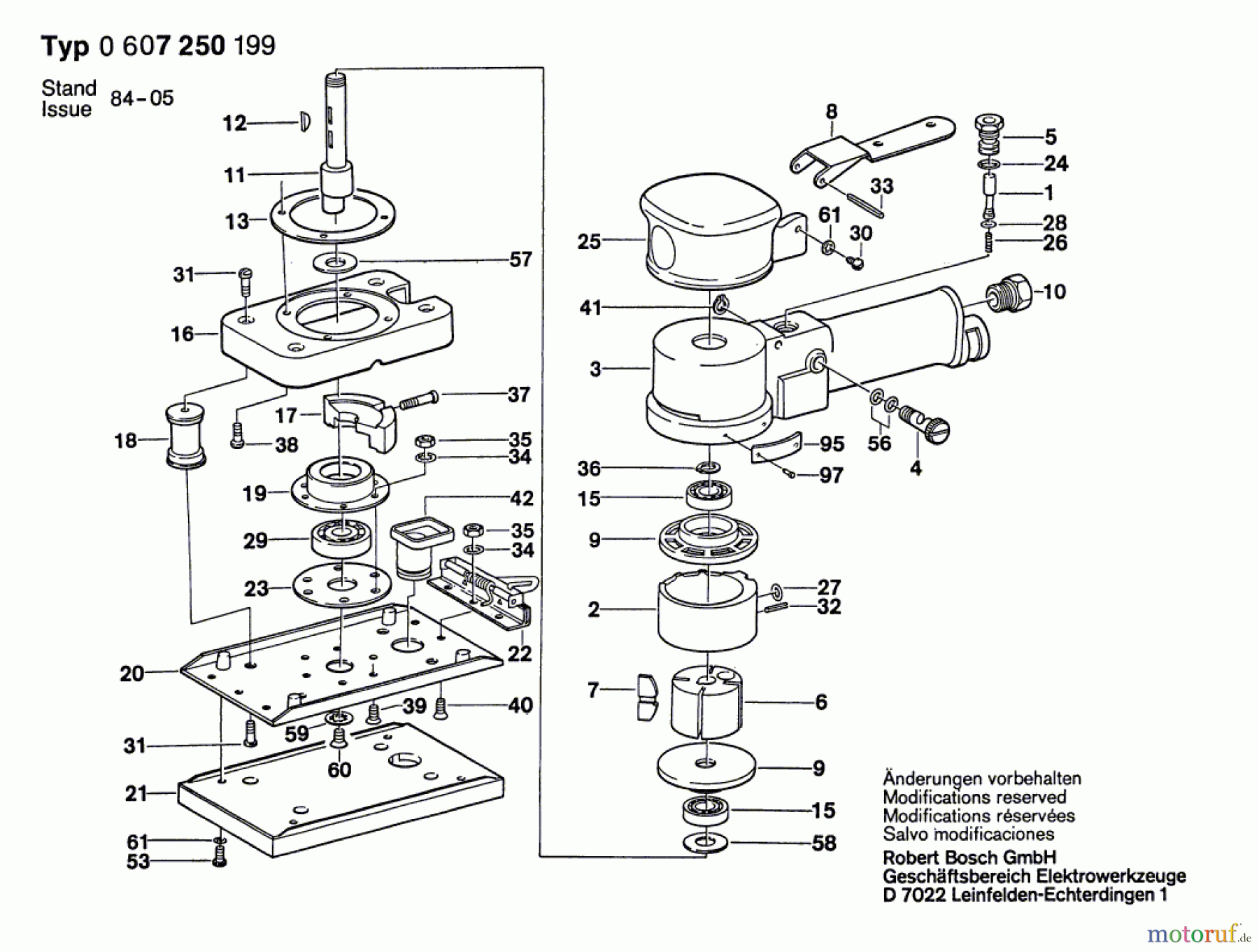  Bosch Werkzeug Pw-Schwingschleifer 50 WATT-SERIE Seite 1