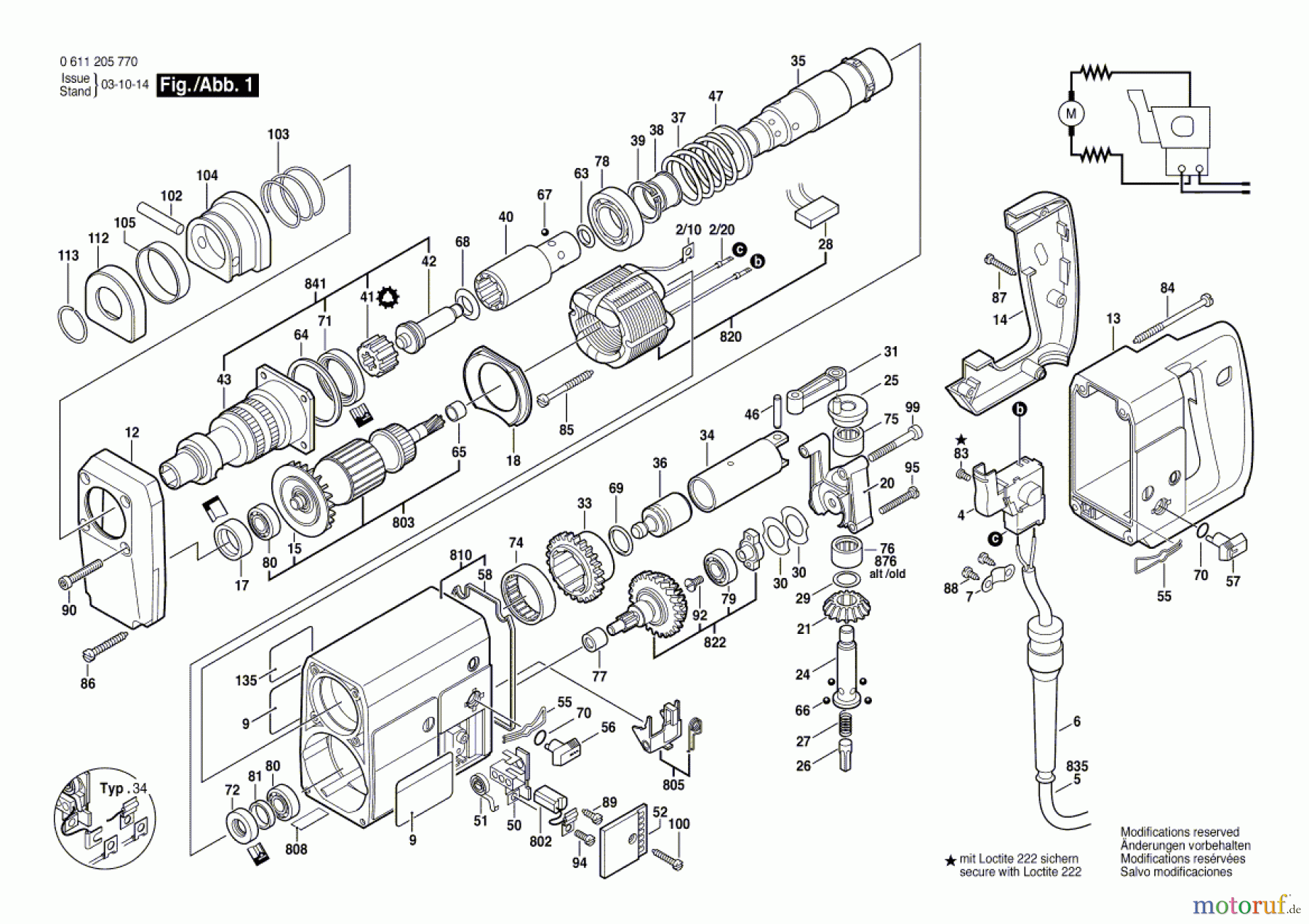 Bosch Werkzeug Gw-Bohrhammer 342 Seite 1