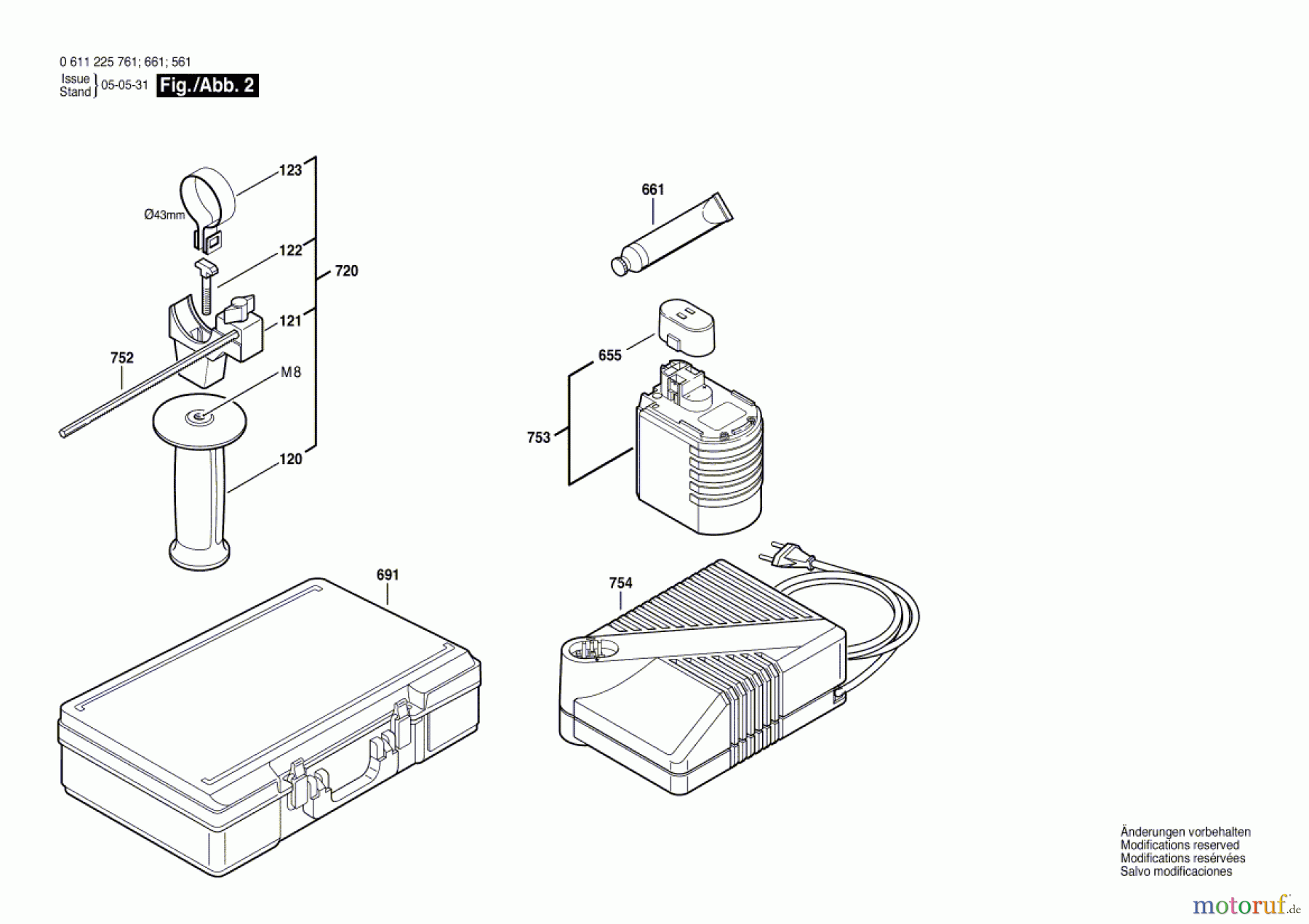  Bosch Akku Werkzeug Gw-Akku-Bohrhammer BBH 24 VRE Seite 2